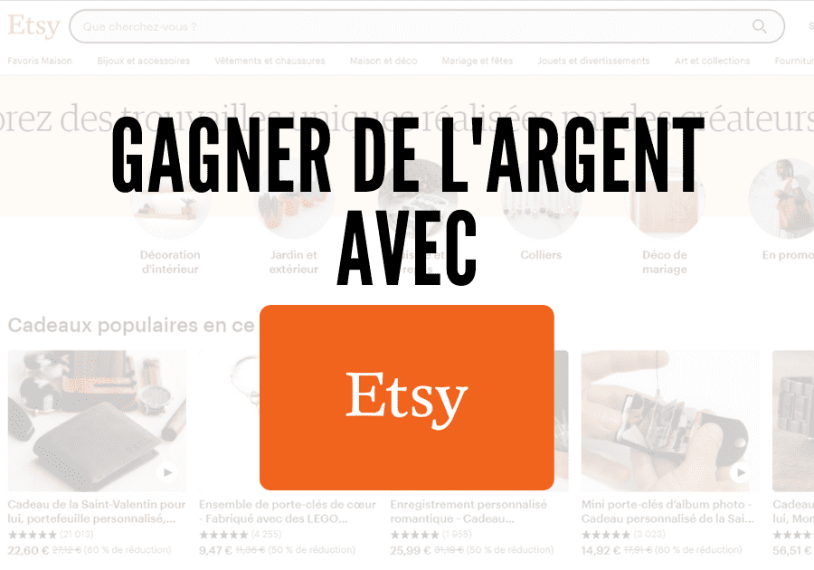 Gagner de l'argent avec etsy