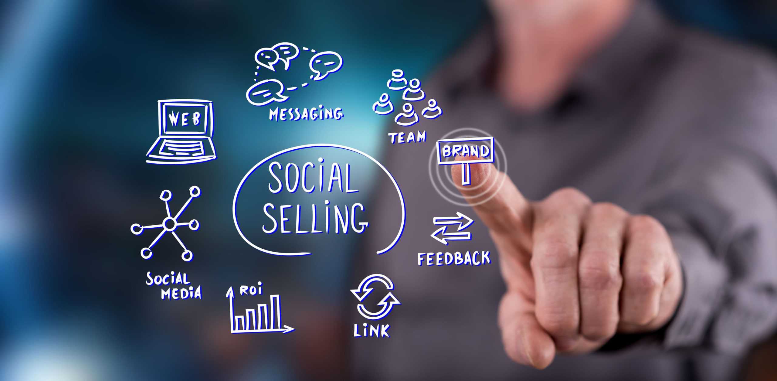Le social selling illustration