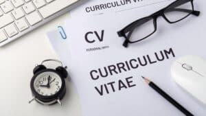 écrire un cv